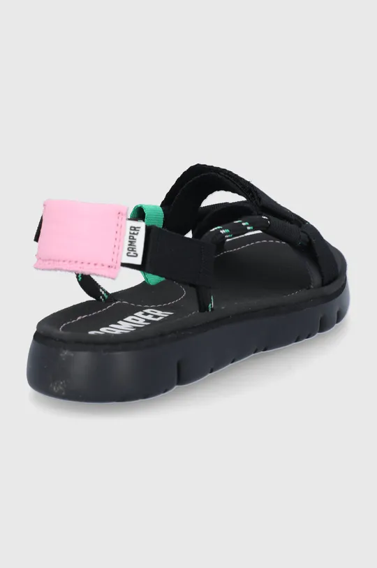 Camper sandały Oruga Sandal Cholewka: Materiał tekstylny, Skóra naturalna, Wnętrze: Materiał tekstylny, Skóra naturalna, Podeszwa: Materiał syntetyczny