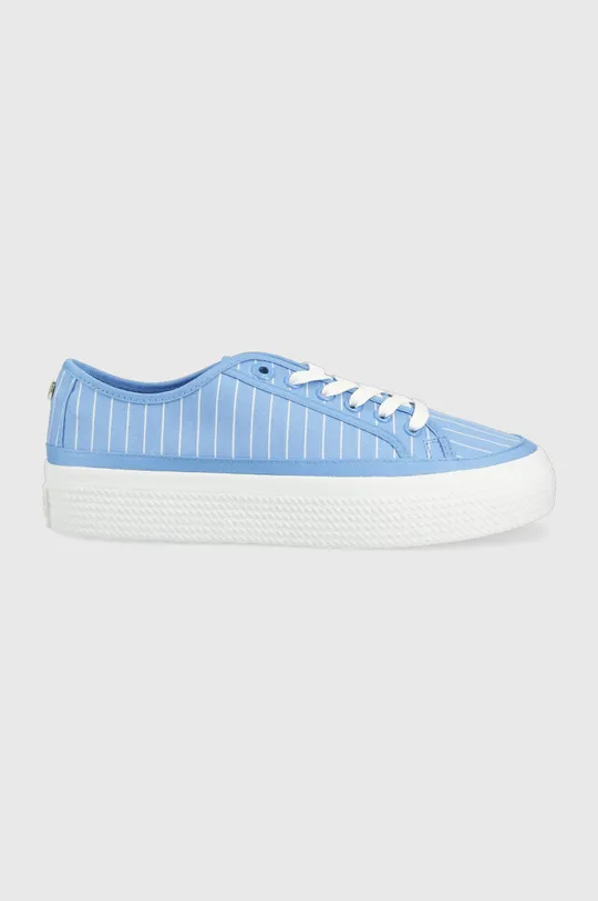 μπλε Πάνινα παπούτσια Tommy Hilfiger Γυναικεία