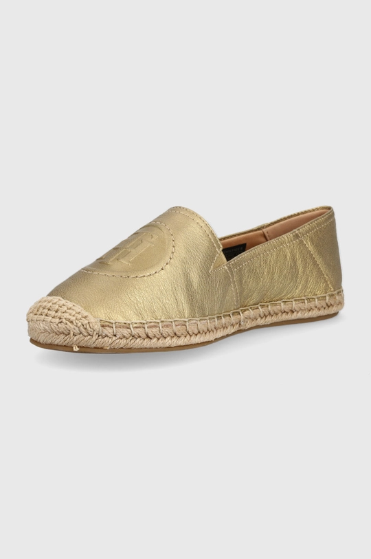 Tommy Hilfiger espadryle skórzane Cholewka: Skóra naturalna, Wnętrze: Skóra naturalna, Materiał tekstylny, Podeszwa: Materiał syntetyczny