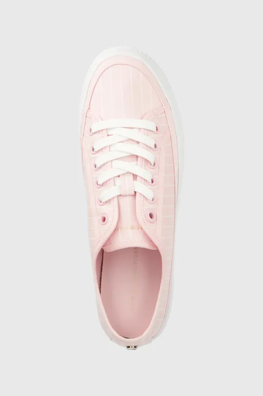 ροζ Πάνινα παπούτσια Tommy Hilfiger