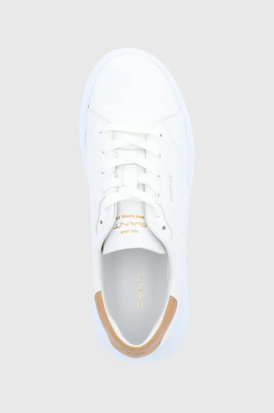 λευκό Gant - Δερμάτινα παπούτσια Custly