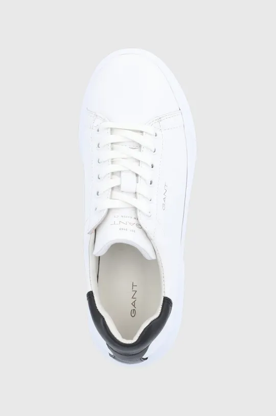 λευκό Δερμάτινα παπούτσια Gant Coastride