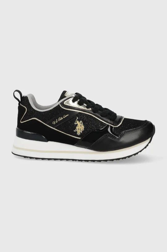 czarny U.S. Polo Assn. sneakersy Damski