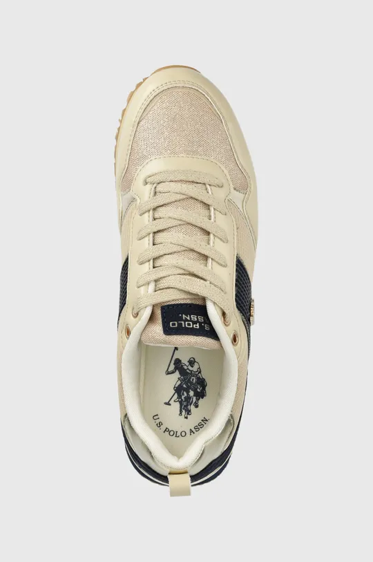 beżowy U.S. Polo Assn. sneakersy