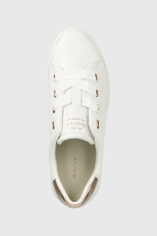λευκό Δερμάτινα αθλητικά παπούτσια Gant