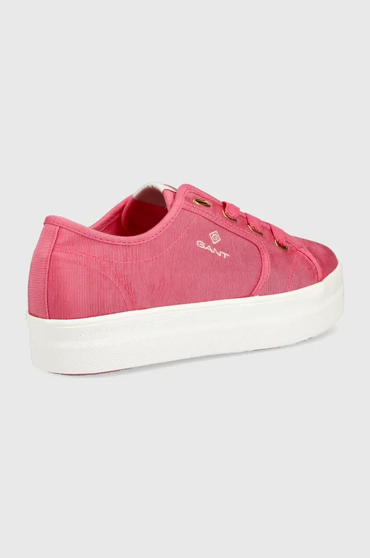 Πάνινα παπούτσια Gant Leisha ροζ