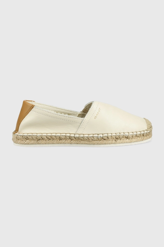 beżowy Gant espadryle Lucynella 24561707.G21 Damski