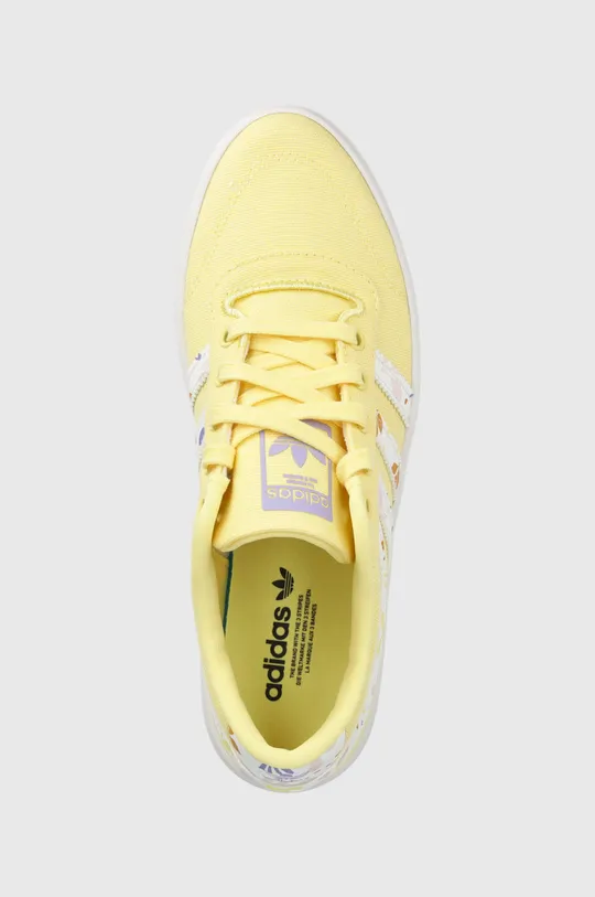 żółty adidas Originals tenisówki Bryony GX8175