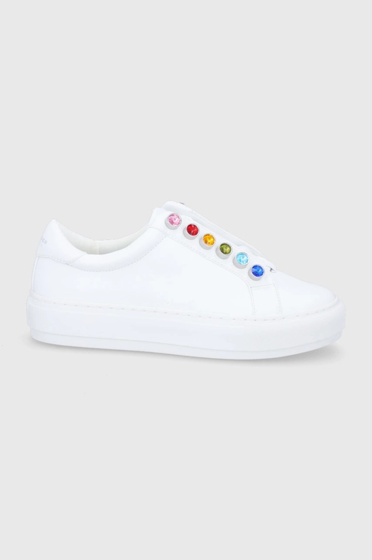 biały Kurt Geiger London Buty skórzane Liviah Chunky Rainbow Damski