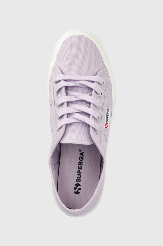 μωβ Πάνινα παπούτσια Superga