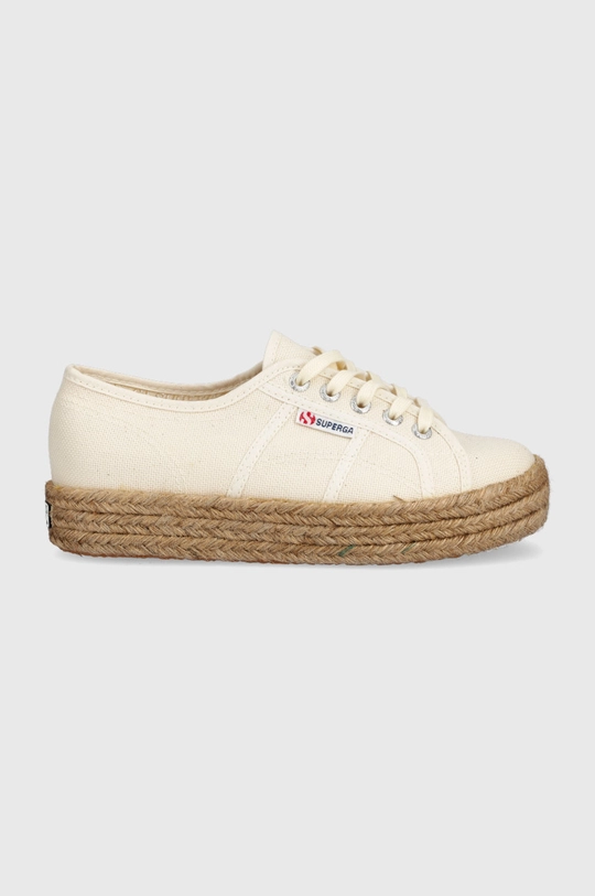 бежевый Кеды Superga Женский