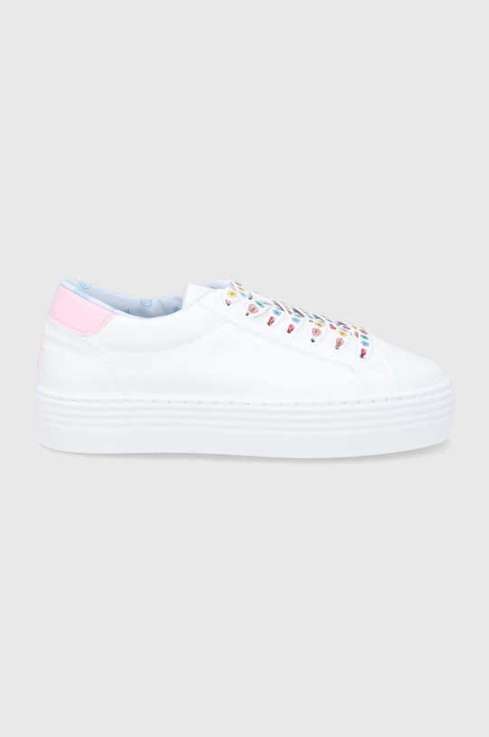 biały Chiara Ferragni Buty Tennis Eyestar Canvas Damski