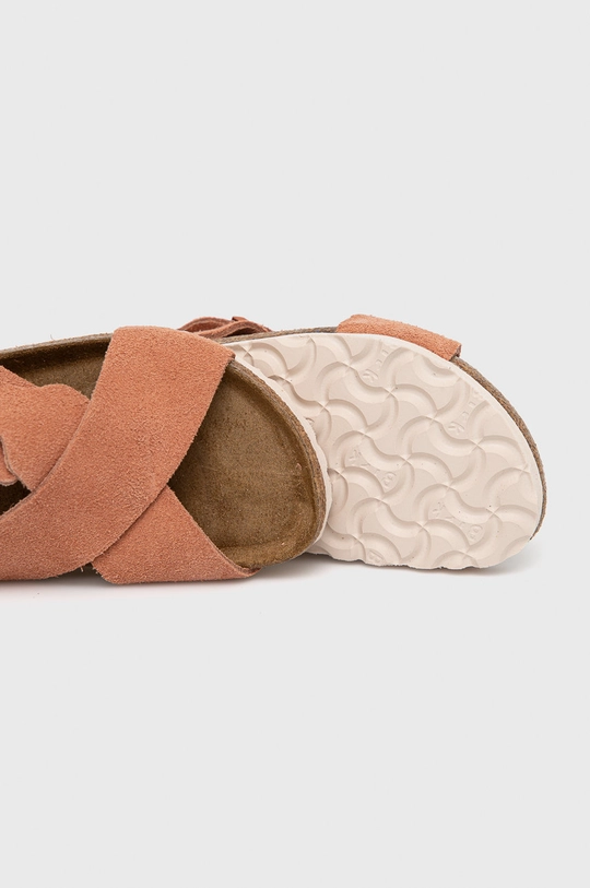 Birkenstock sandały zamszowe Tulum Damski