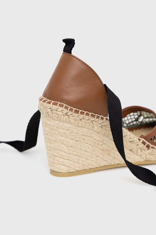 Pinko espadryle Cholewka: Materiał syntetyczny, Skóra naturalna, Wnętrze: Skóra naturalna, Podeszwa: Materiał syntetyczny