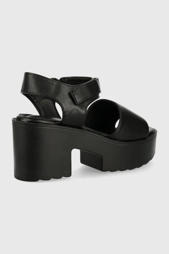 Sandále Sisley čierna