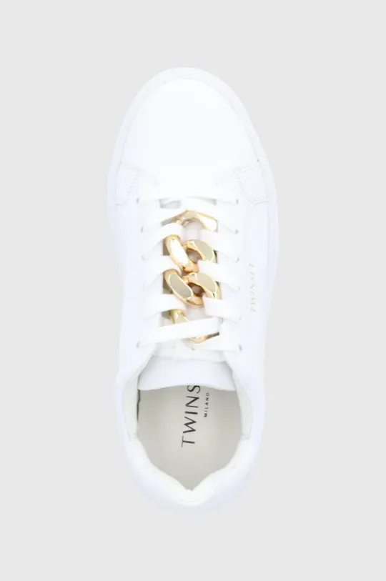 bijela Kožne cipele Twinset