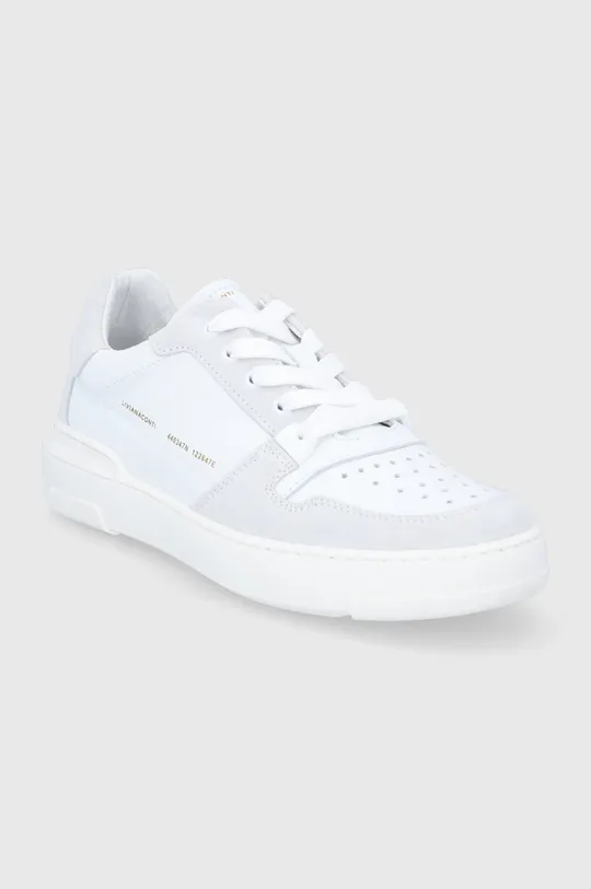 Δερμάτινα παπούτσια Liviana Conti λευκό