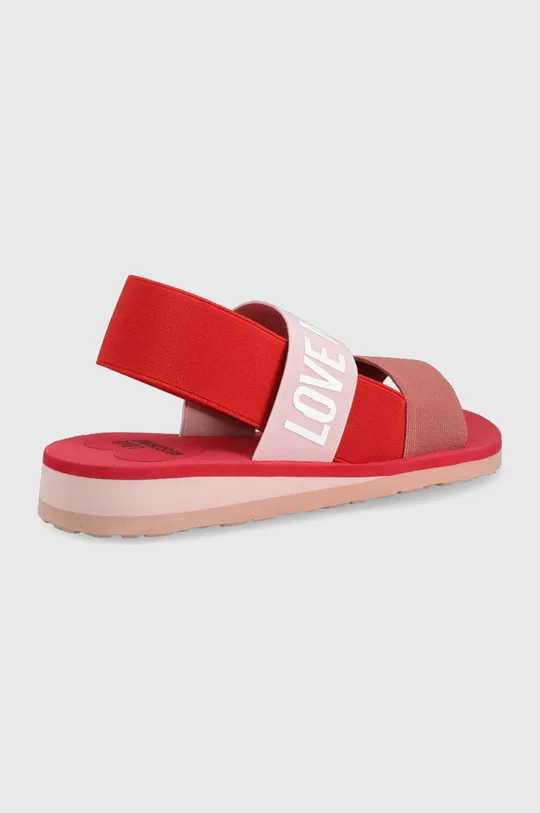 Sandále Love Moschino červená