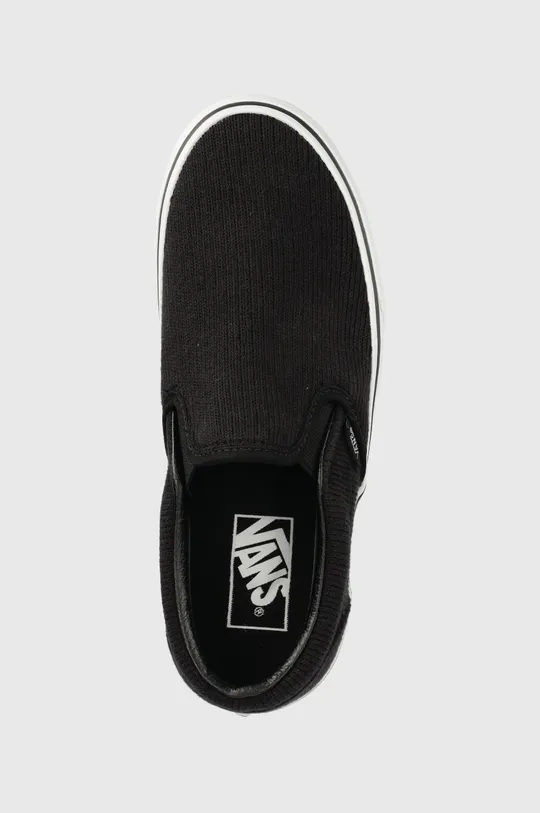 μαύρο Πάνινα παπούτσια Vans Ua Classic Slip-on Stackform