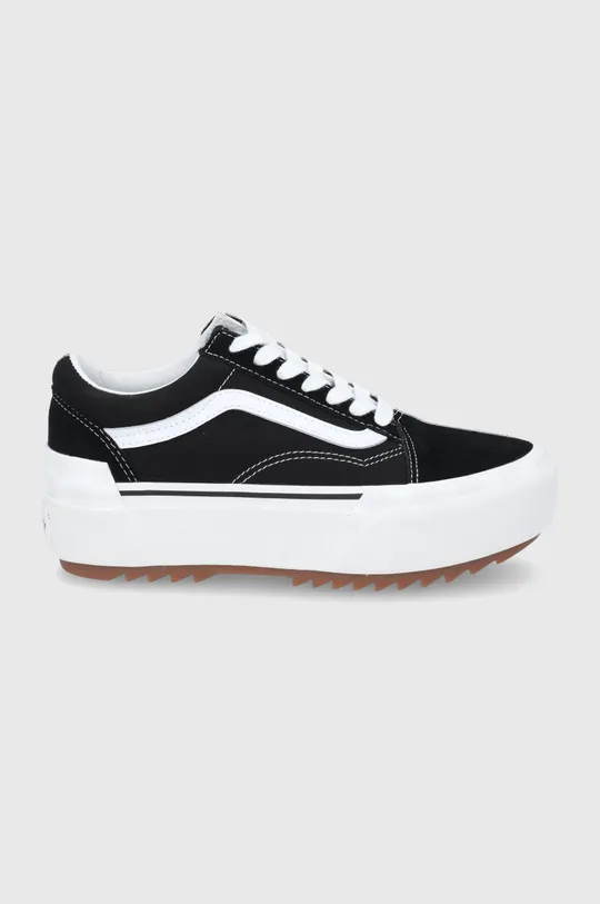 czarny Vans tenisówki Old Skool Stacked Damski