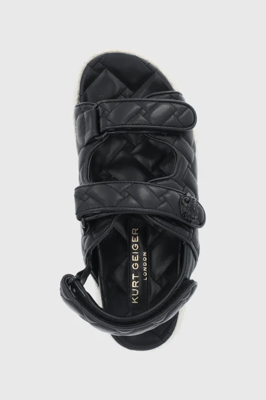 čierna Kožené sandále Kurt Geiger London