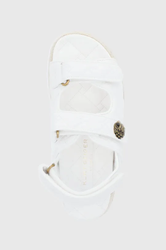 bijela Kožne sandale Kurt Geiger London