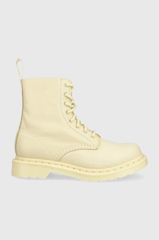 żółty Dr. Martens workery skórzane 1460 Pascal Damski