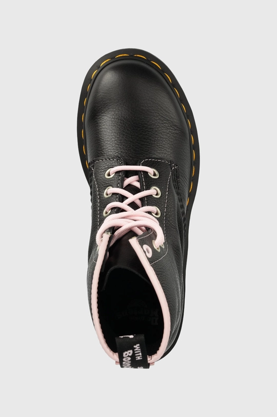 čierna Kožené workery Dr. Martens