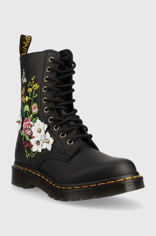 Kožne čizme Dr. Martens crna