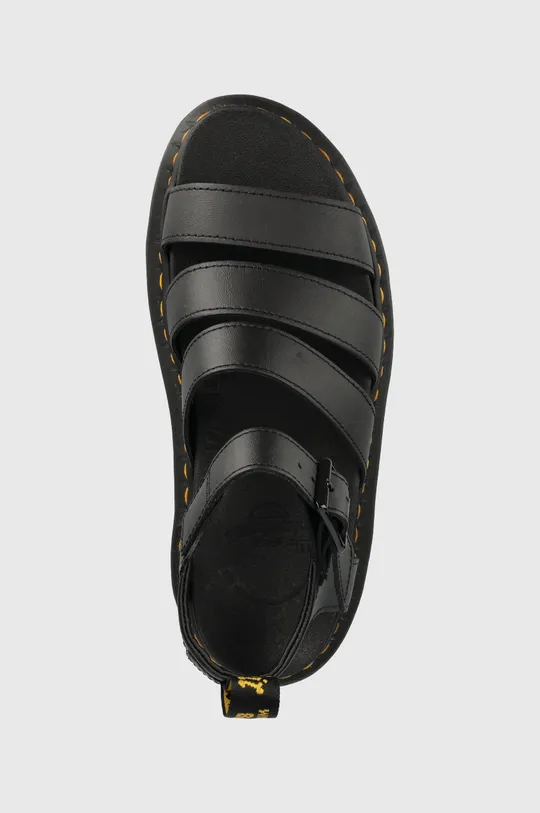 negru Dr. Martens sandale de piele Blaire Quad