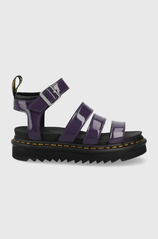fialová Kožené sandály Dr. Martens Dámský