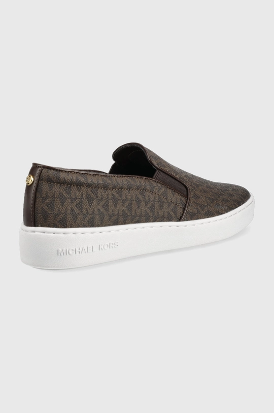 Michael Kors tenisówki KEATON SLIP ON 43F7KTFP1B.200 brązowy