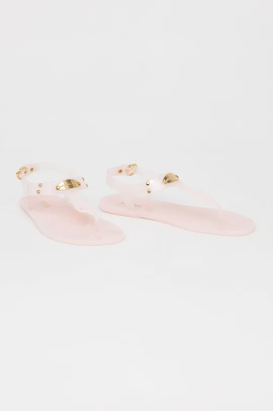 Sandále MICHAEL Michael Kors Mk Plate Jelly ružová