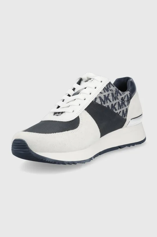Sneakers boty MICHAEL Michael Kors Allie  Svršek: Textilní materiál, Přírodní kůže Vnitřek: Textilní materiál Podrážka: Umělá hmota
