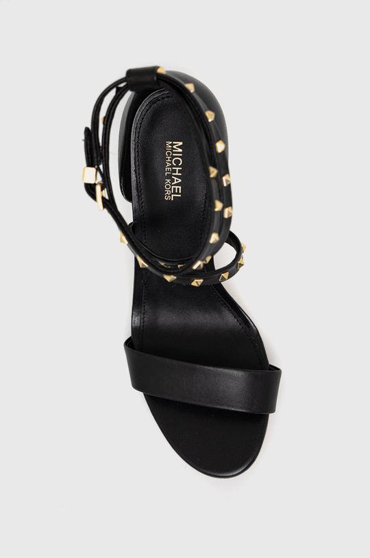 Western Slippery compensate MICHAEL Michael Kors sandale de piele Astrid culoarea negru | ANSWEAR.ro