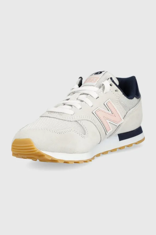 Tenisice New Balance Wl373pn2  Vanjski dio: Tekstilni materijal, Prirodna koža, Brušena koža Unutrašnji dio: Tekstilni materijal Potplat: Sintetički materijal