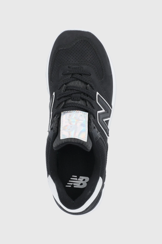 black New Balance shoes WL574HO2