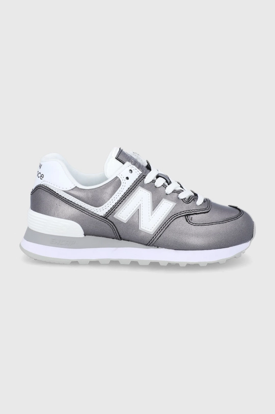 srebrny New Balance buty WL574LD2 Damski