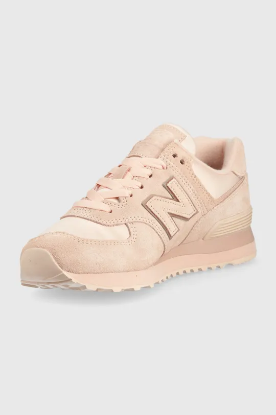 New Balance sneakers WL574SLA  Uppers: Textile material, Suede Inside: Textile material Outsole: Synthetic material