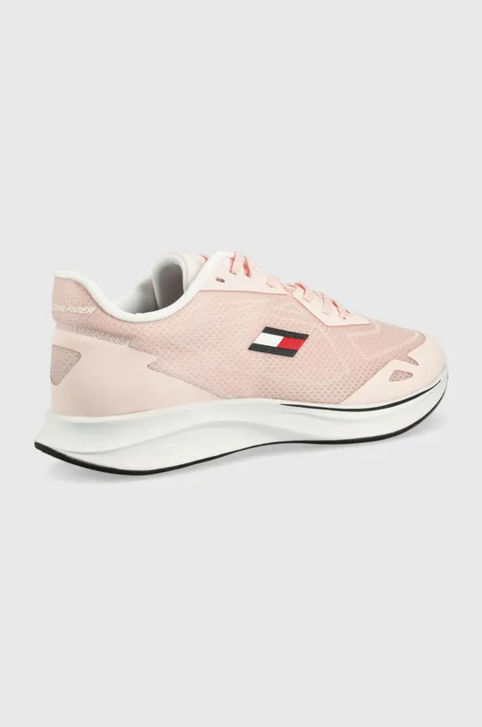 Αθλητικά παπούτσια Tommy Sport Sleek ροζ