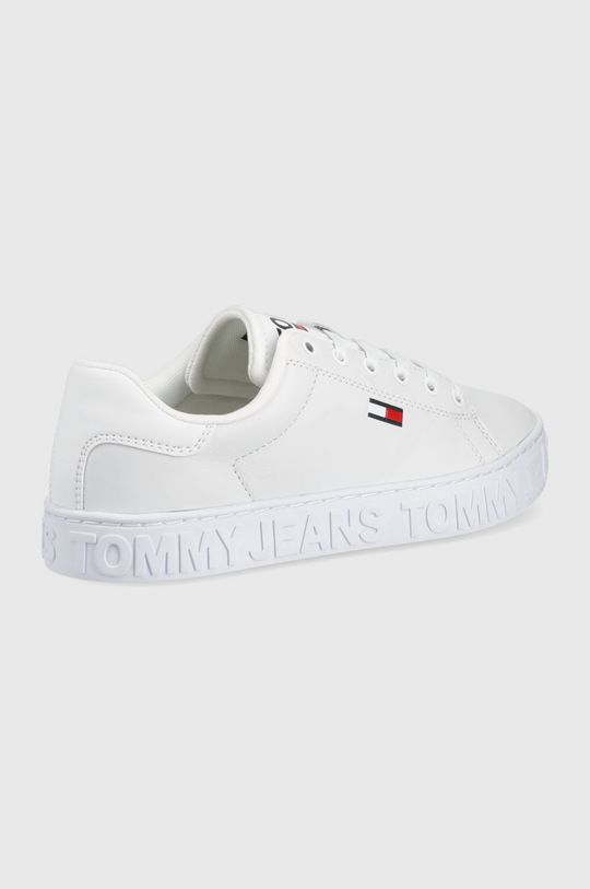 Tommy Jeans buty skórzane biały