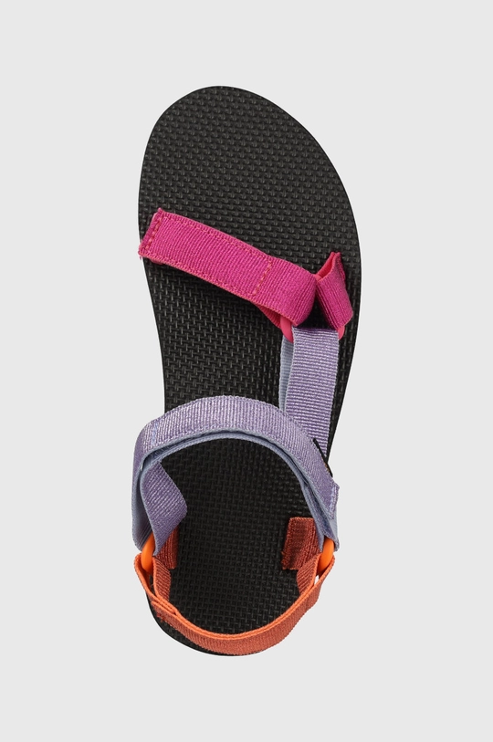 multicolor Teva sandały