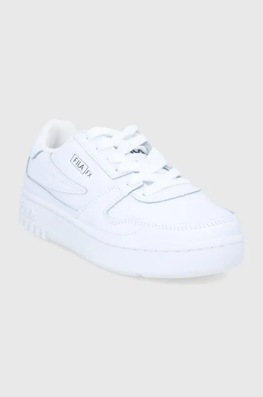 Δερμάτινα αθλητικά παπούτσια Fila FXVentuno λευκό