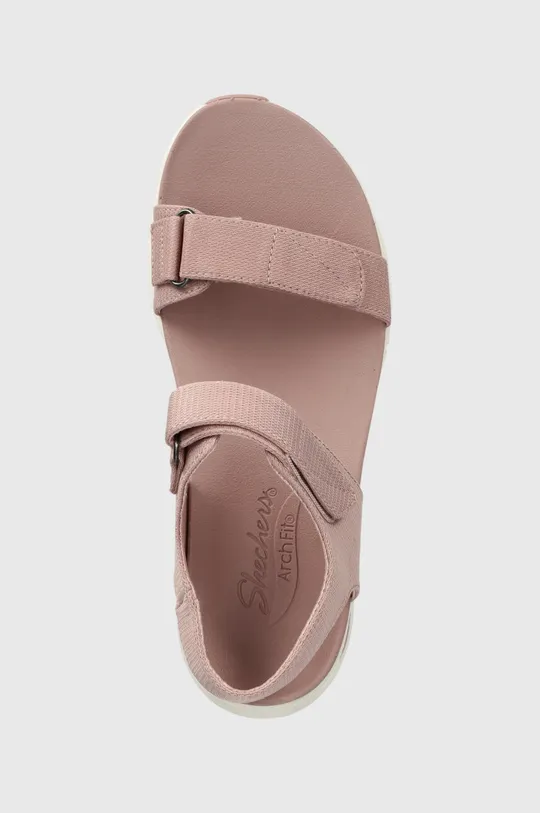 różowy Skechers sandały