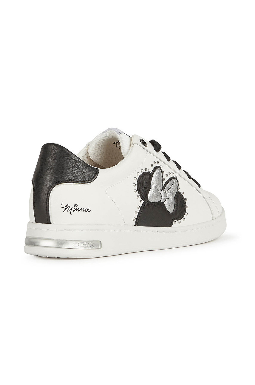 bílá Kožené sneakers boty Geox Jaysen