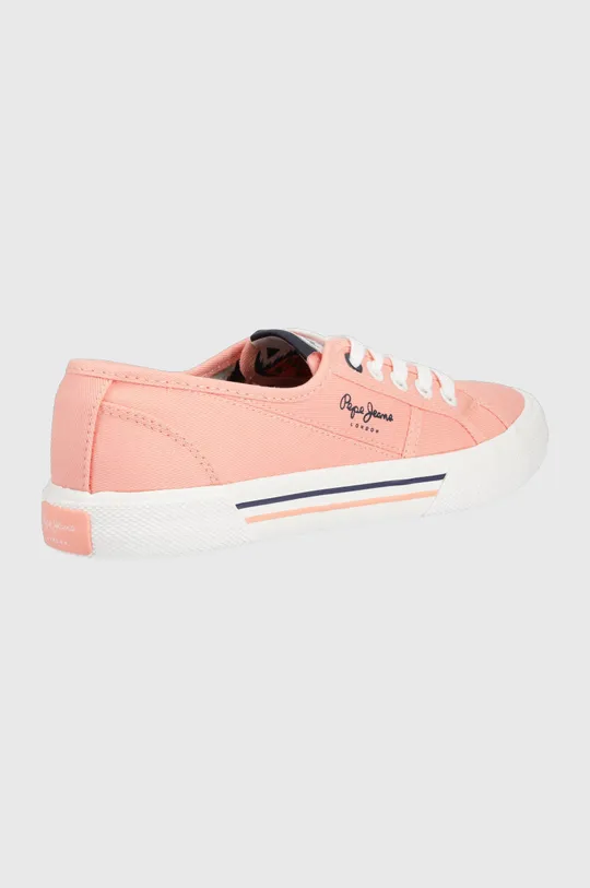 Πάνινα παπούτσια Pepe Jeans Brady W Iselin ροζ