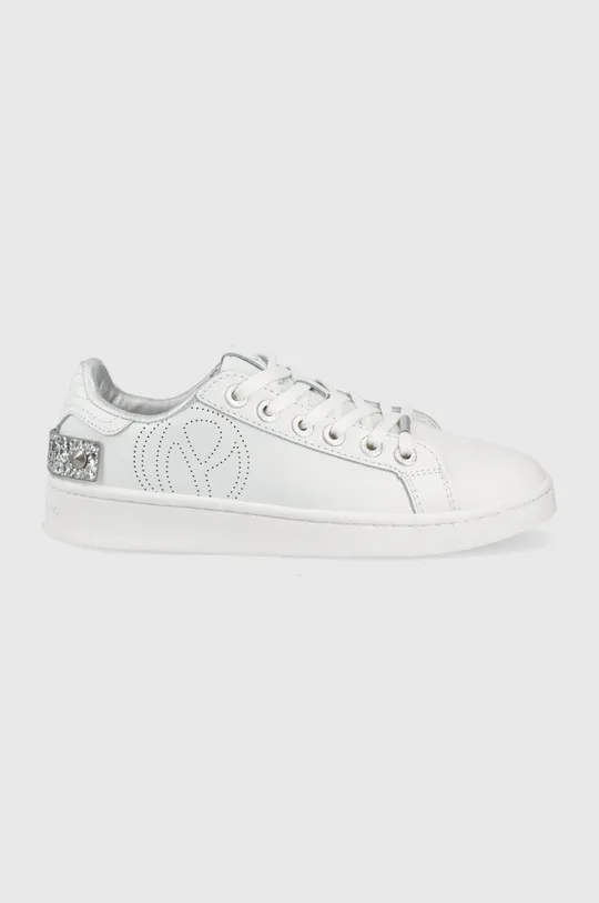 λευκό Δερμάτινα αθλητικά παπούτσια Pepe Jeans Milton Glam Γυναικεία