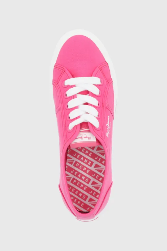 ροζ Πάνινα παπούτσια Pepe Jeans Brady W Basic