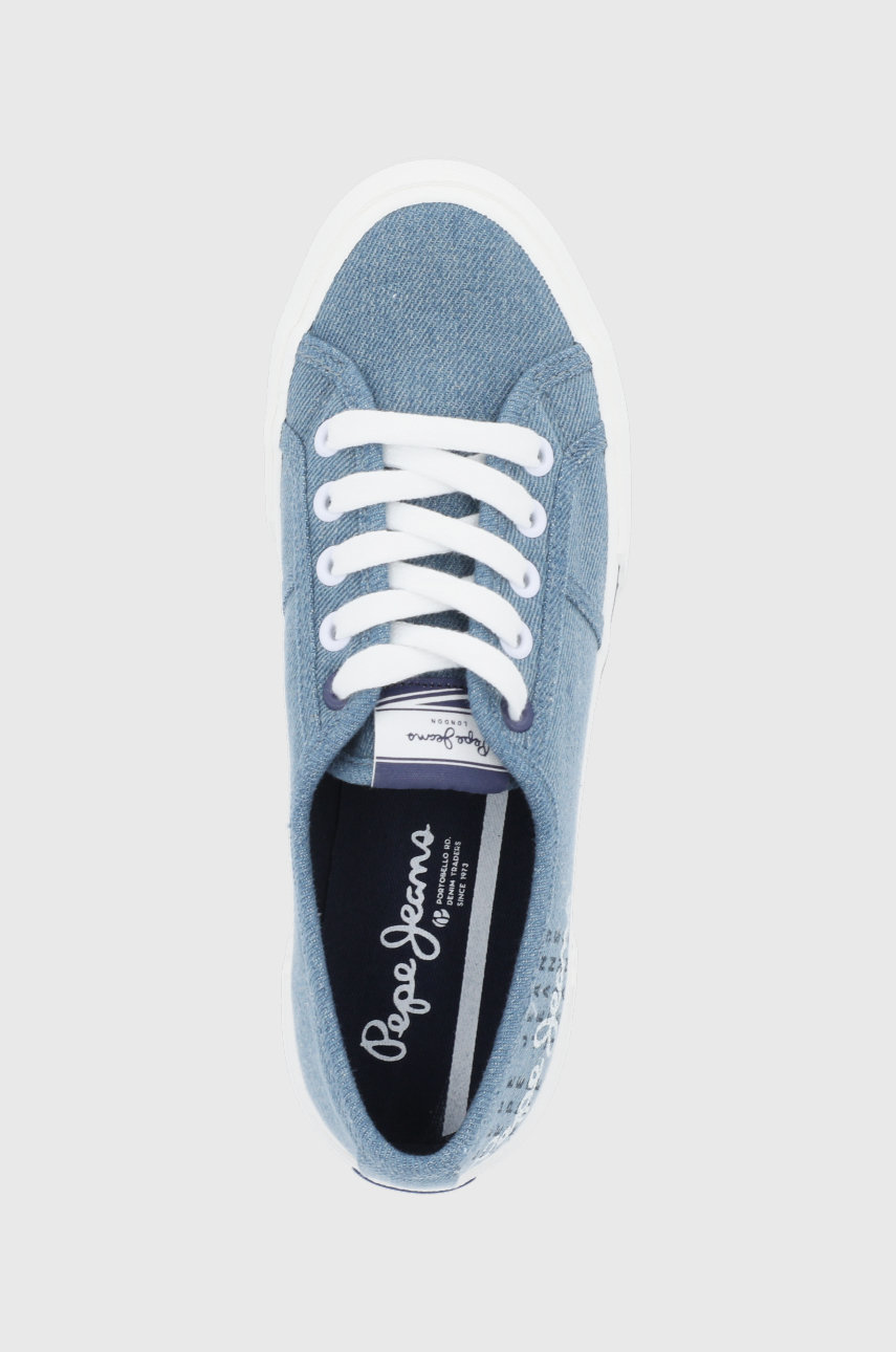 Baskets Pepe Jeans Femme Brady Colors W - Effet Métallique, Confortables