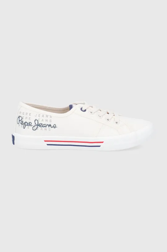 λευκό Πάνινα παπούτσια Pepe Jeans Brady W Logo Γυναικεία